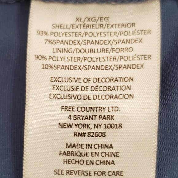 Free Country Swimsuit Shorts Swim Board Shorts Swimsuit Bottom EUC XL - Picture 6 of 11